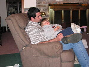 Brother-in-Law Nathan with Son Ian