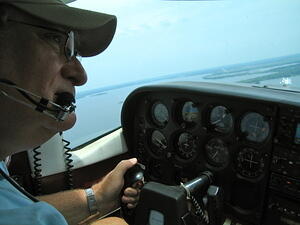 Teaching Uncle Stacy to fly 24 Apr 2010