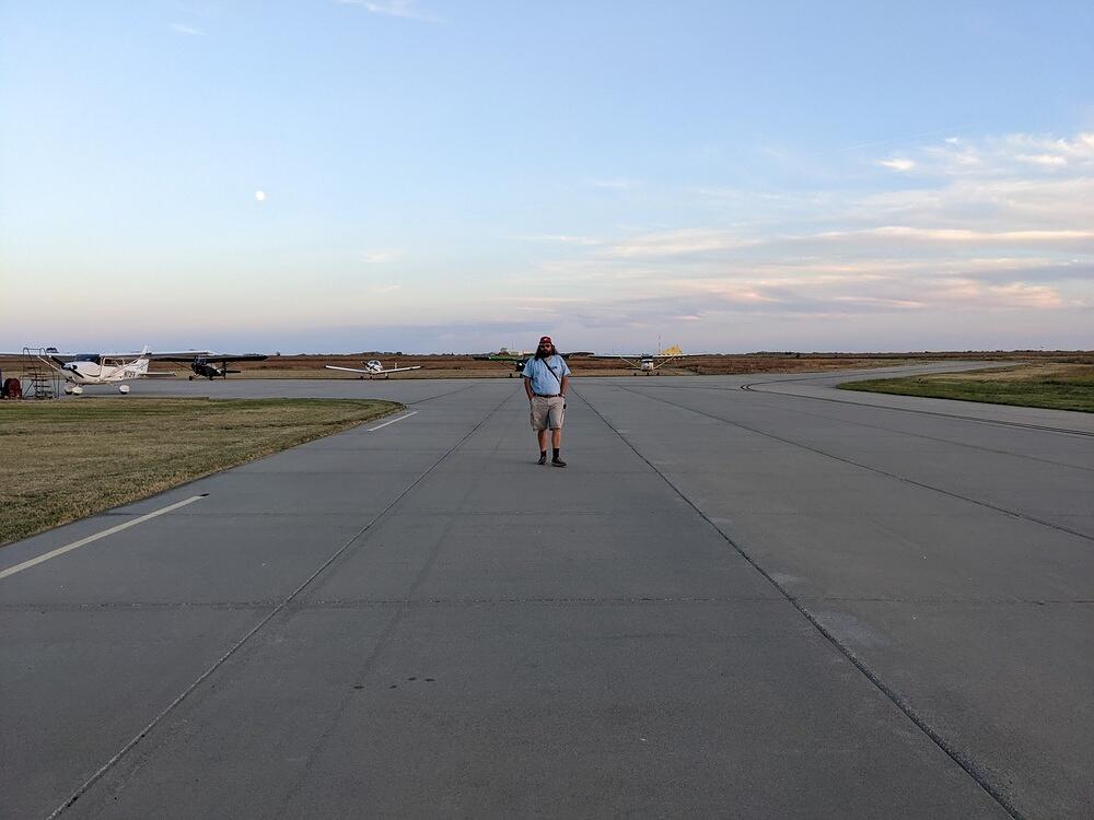 ...but a taco truck came to the airport