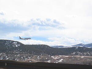 Eagle County Regional Airport Arrival