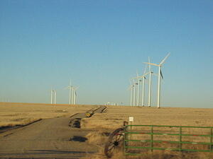 Windmills in Southeastern Colorado